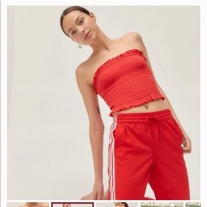 Red Urban Outfitters Tube Top